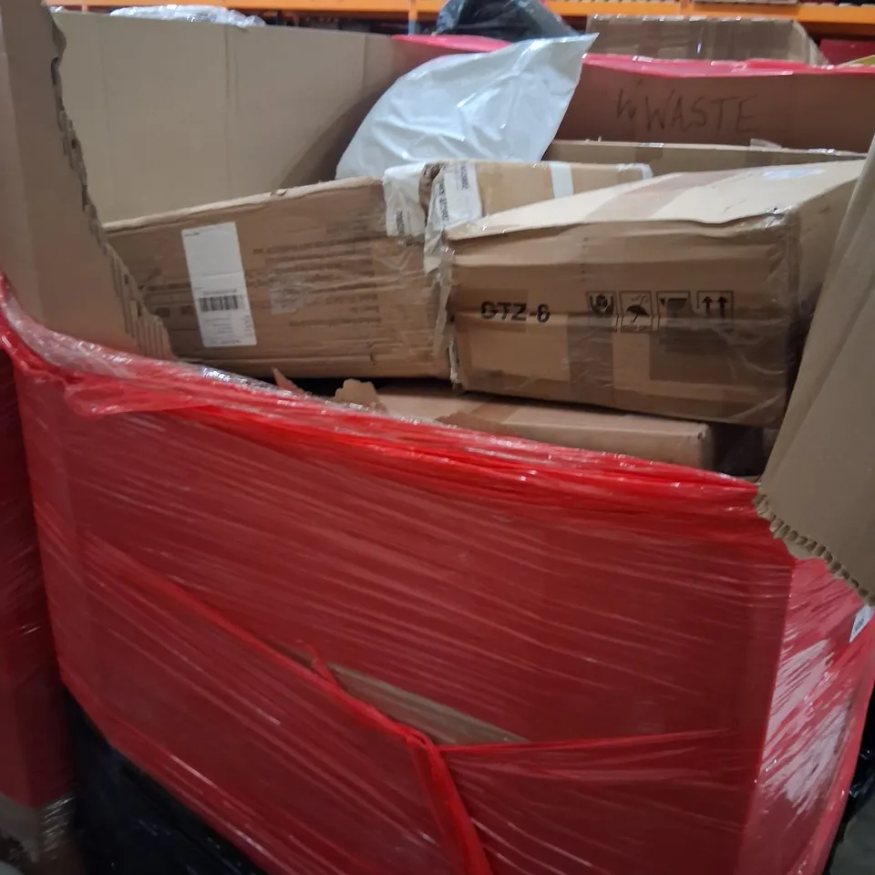 PALLET CONSISTING OF A LARGE QUANTITY OF ASSORTED HOUSEHOLD AND ELECTRICAL PRODUCTS AND ACCESSORIES TO INCLUDE;