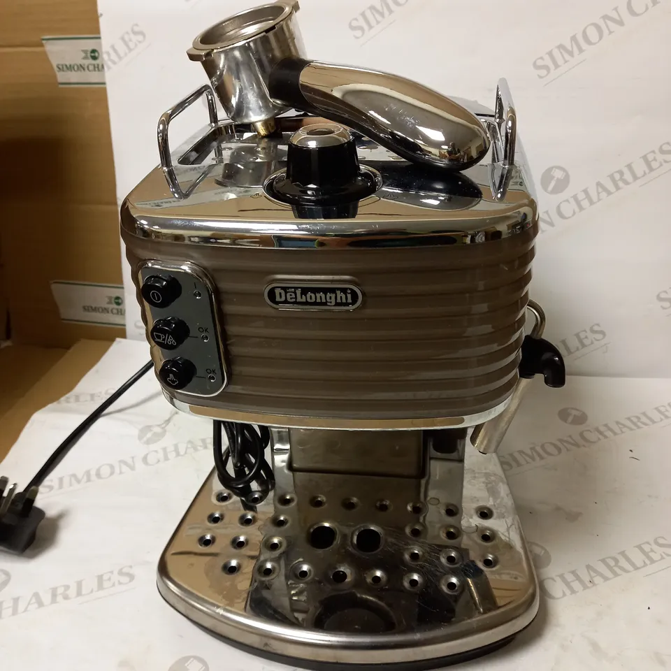 DELONGHI SCULTURA ESPRESSO AND CAPPUCCINO COFFEE MAKER