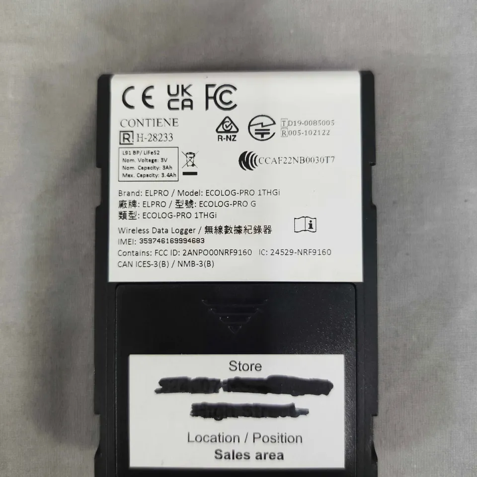 ELPRO ECOLOG-PRO 1THGI WIRELESS DATA LOGGER