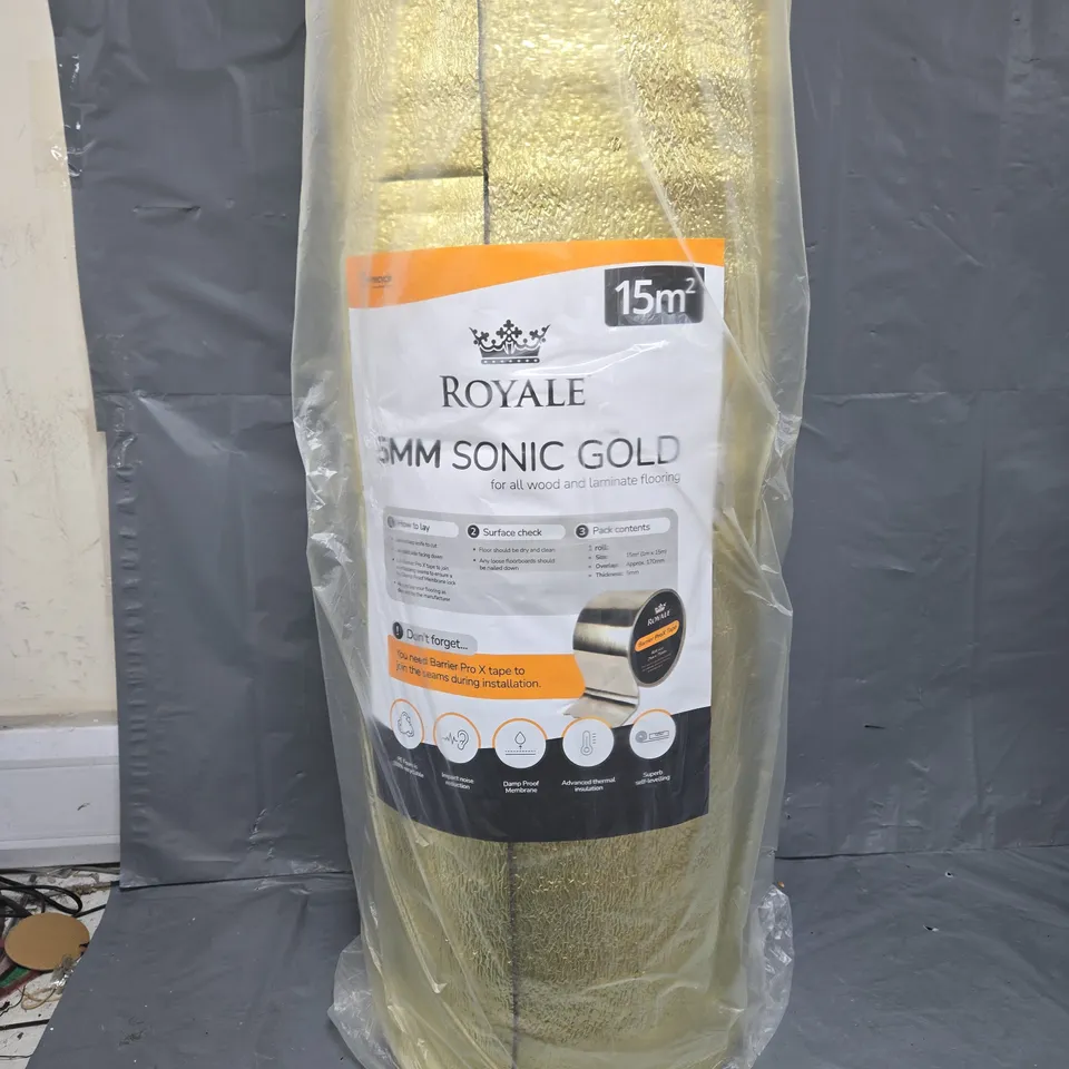 ROYALE 5MM SONIC GOLD 15M - COLLECTION ONLY 