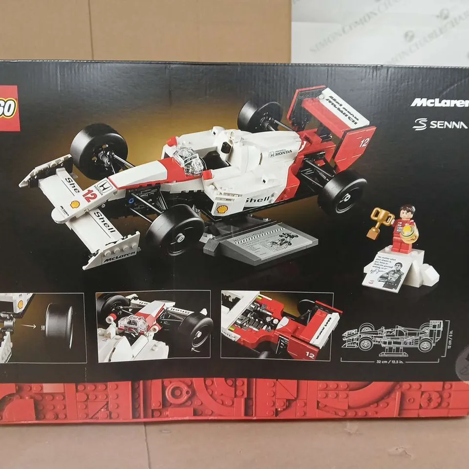 BOXED LEGO MCLAREN MP4 & AYRTON SENNA 10330 RRP £69.99