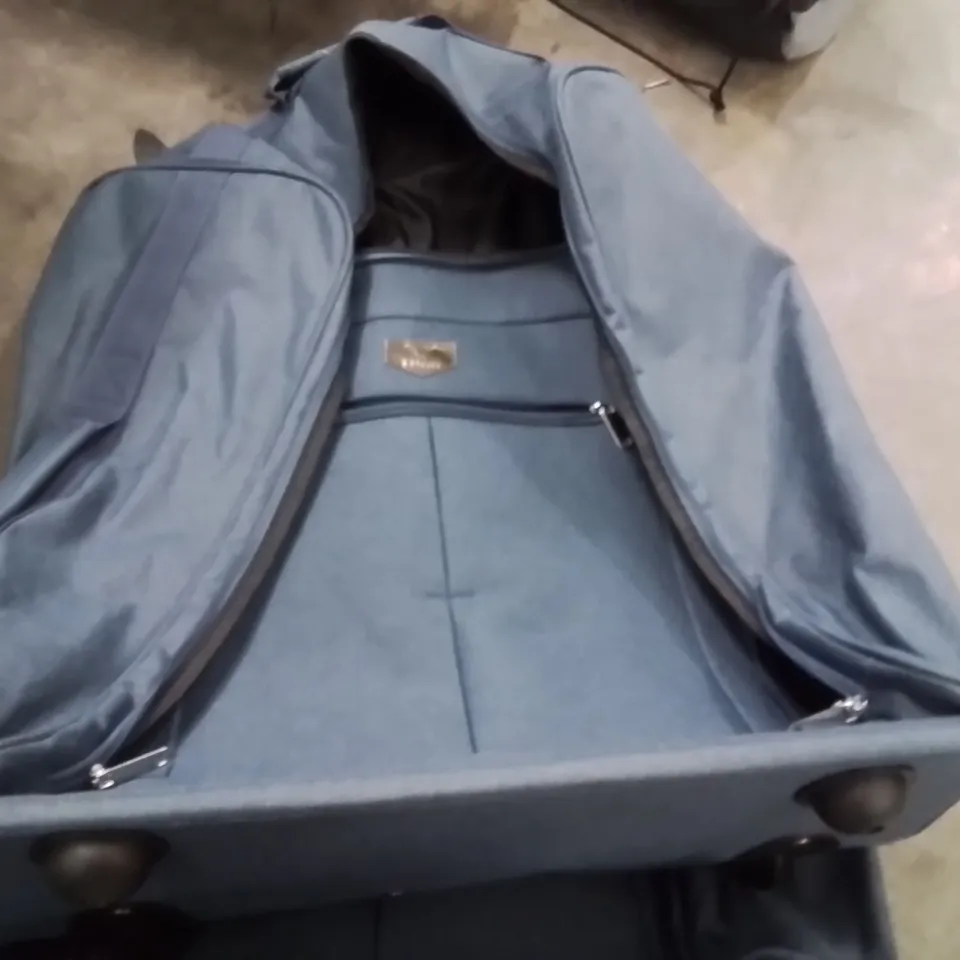 LUGG SINGLE TROLLEY SOFT CABIN BAG NAVY