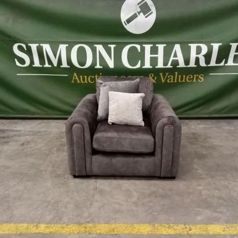 AMARA ARMCHAIR - CHARCOAL