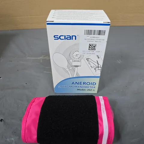 SCIAN ANEROID SPHYGMOMANOMETER – MODEL 202-L WITH CUFF