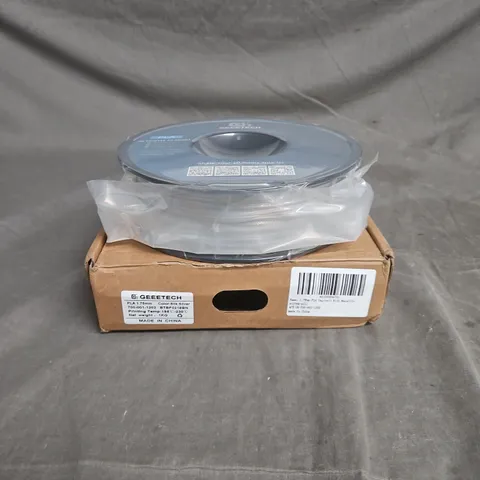 SEALED GEEETECH PLA 1.75MM SILK SILVER FILAMENT – 1KG SPOOL