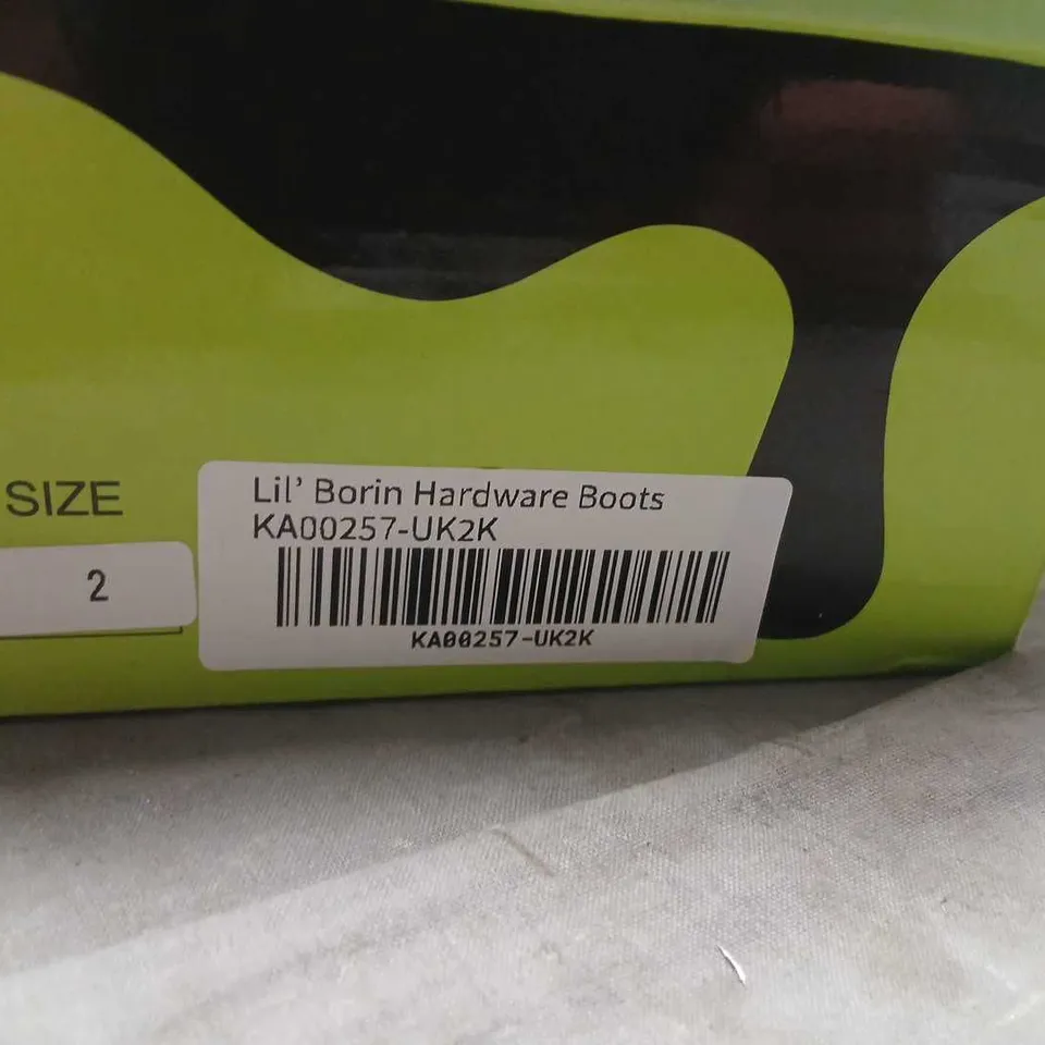 KOI KIDZ LIL' BORIN HARDWARE BOOTS – KID'S, UK 2