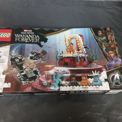 LEGO MARVEL WAKANDA FOREVER 76213 KING NAMOR'S THRONE ROOM – BOXED SET