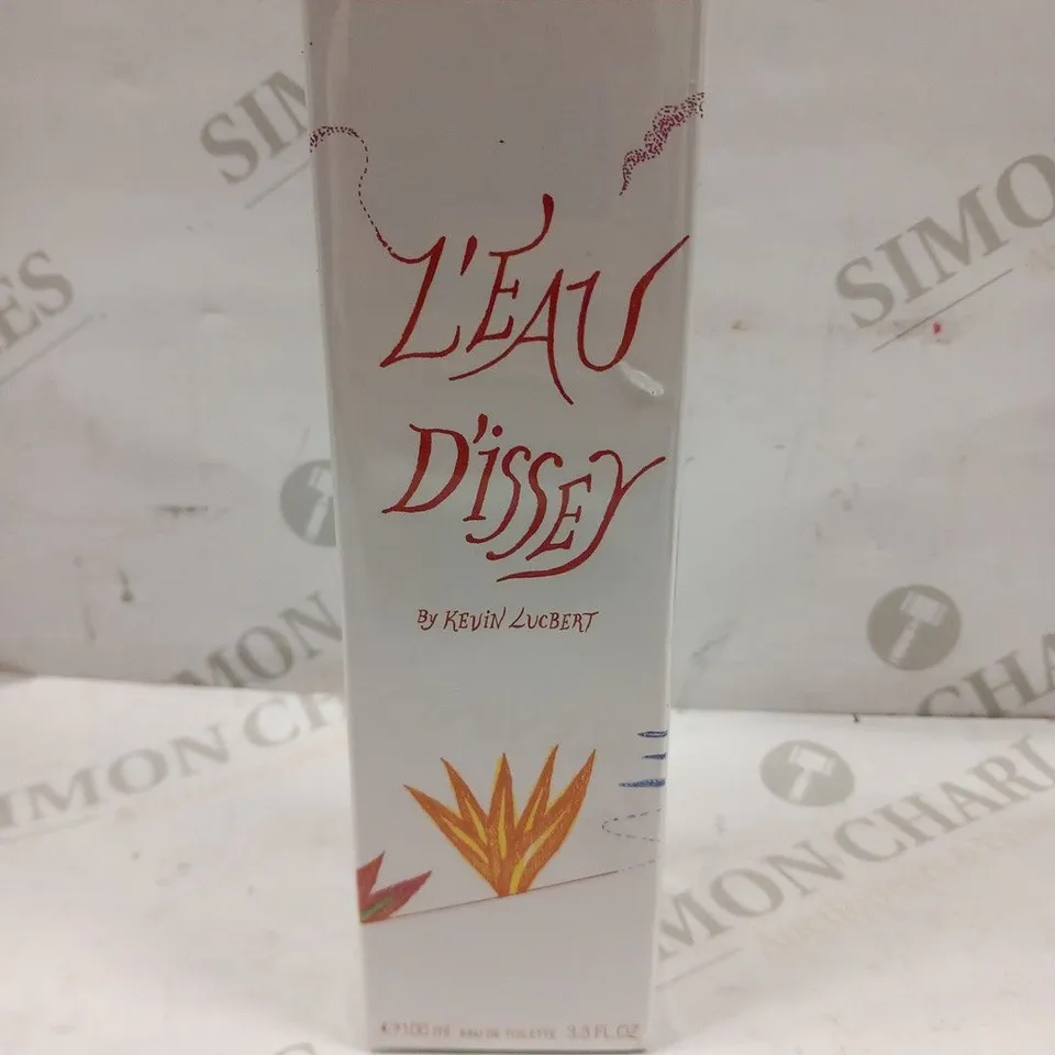 BOXED AND SEALED ISSEY MIYAKE L'EAU D'ISSEY BY KEVIN LUCBERT EAU DE TOILETTE 100ML