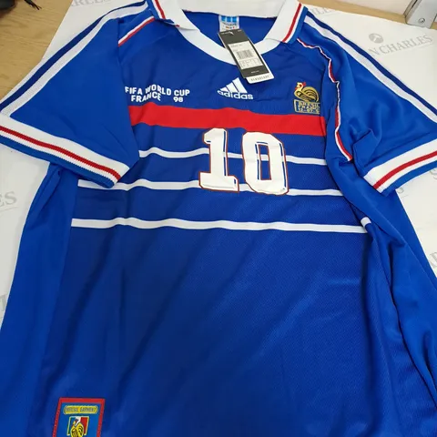 FRANCE 1998 CLASSIC HOME SHIRT SIZE M 