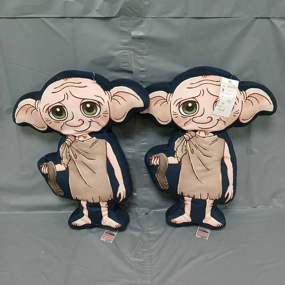 HARRY POTTER PAIR OF DOBBY CUSHIONS