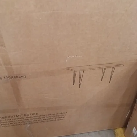 BOXED HALLOWOOD TABLE (1 BOX)