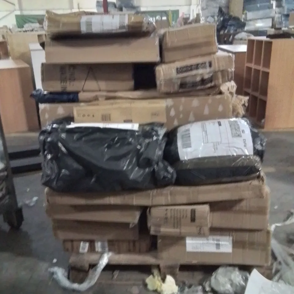 PALLET CONTAINING NEO PRODUCTS SUCH AS ELECTRIC BLANKET,CHRISTMAS TREE,AIRFRYER,HEATED FAN