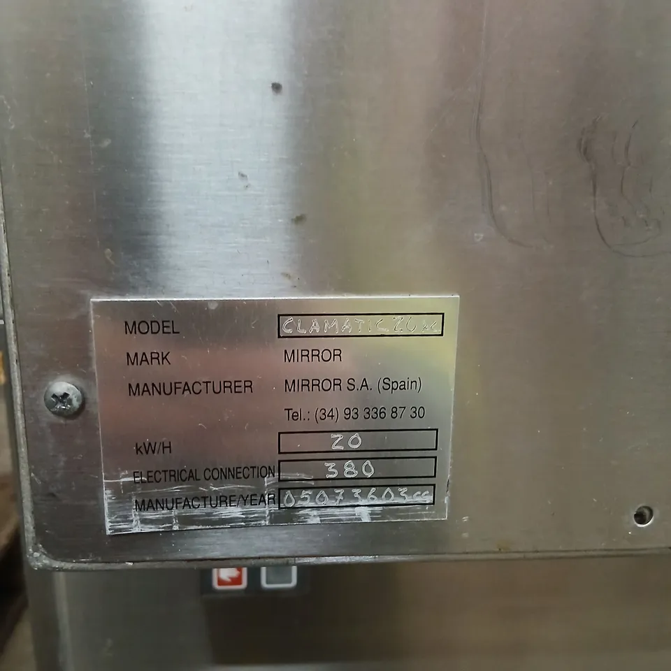 MIRROR CLAM20 RC HI SPEED CLAM GRIDDLE