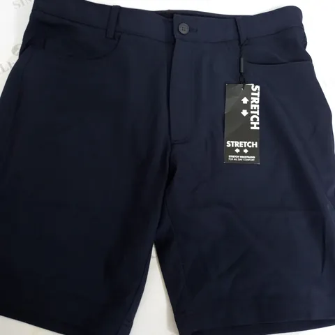 CALVIN KLEIN GOLF SHORTS IN NAVY - SIZE 36