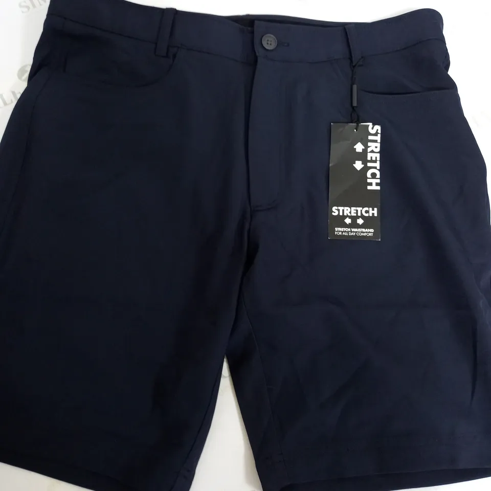 CALVIN KLEIN GOLF SHORTS IN NAVY - SIZE 36