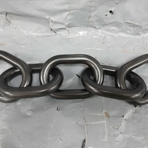 JUMBO WOODEN CHAIN IN BLACK