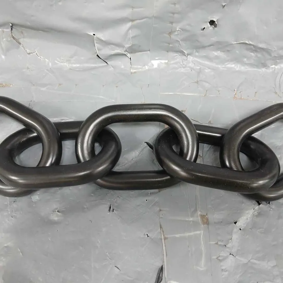 JUMBO WOODEN CHAIN IN BLACK