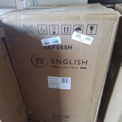 BOXED BRAND NEW ENGLISH ELECTRIC UNDER COUNTER FREEZER WHITE EEF085H
