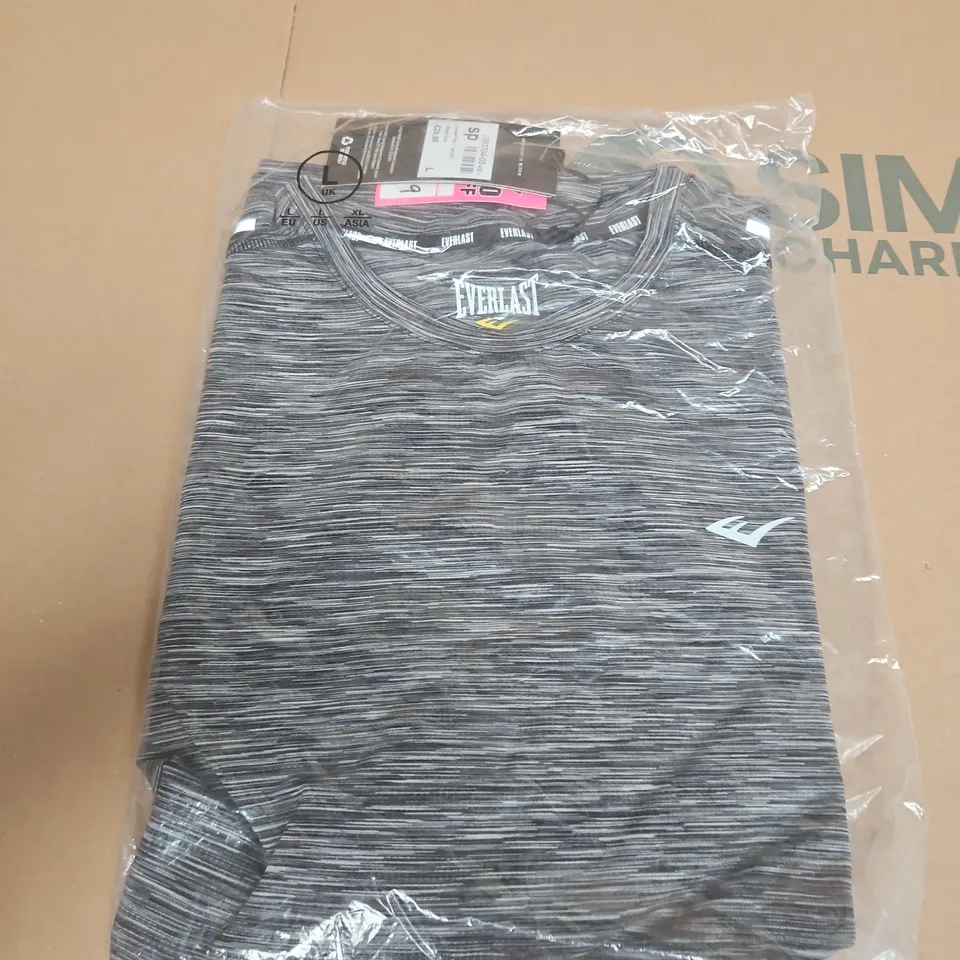 EVERLAST FLEX II TEE SN51 – BLACK/GREY, UK L