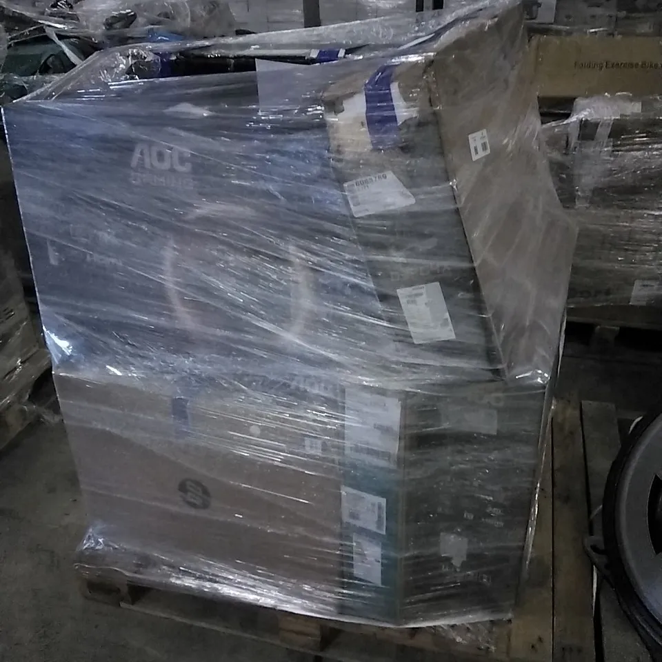 PALLET OF APPROXIMATELY 15 ASSORTED MONITORS INCLUDING 