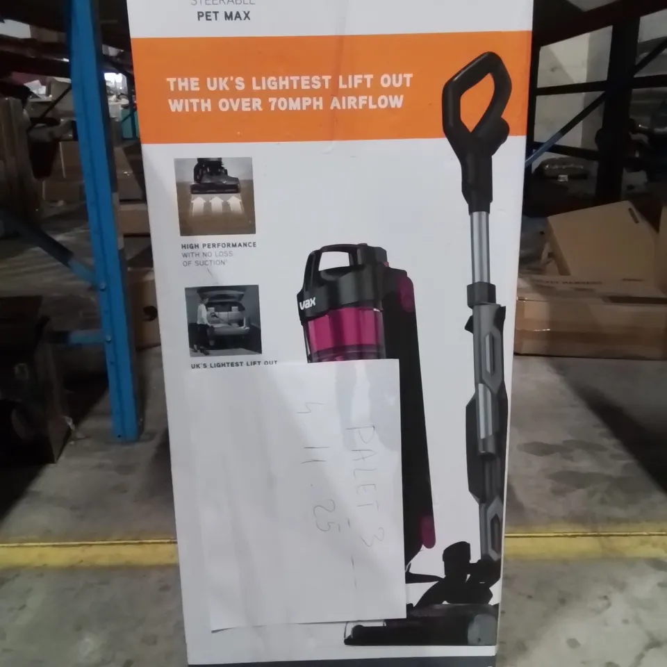 BOXED VAX PET MAX HOOVER