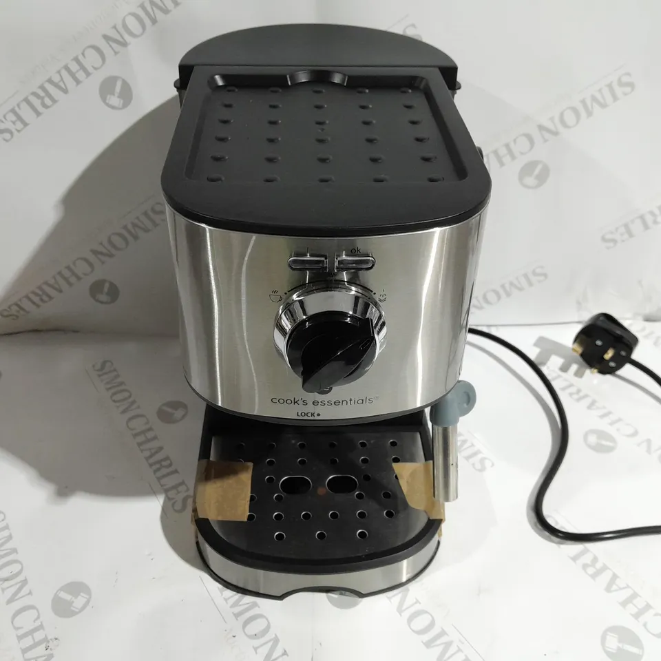 COOK'S ESSENTIALS PUMP ESPRESSO COFFEE MACHINE