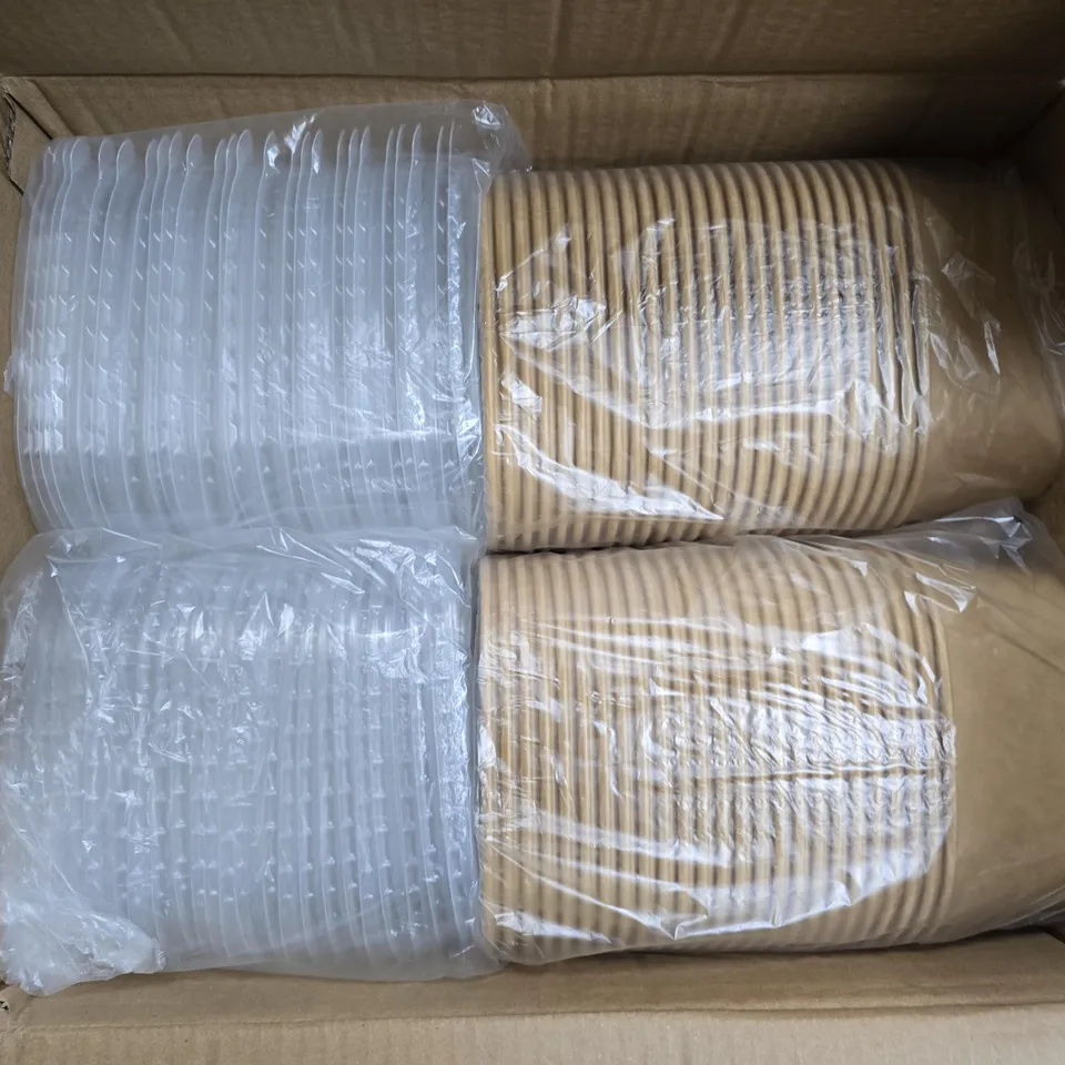 100 1250ML DISPOSABLE FOOD CONTAINERS WITH LIDS