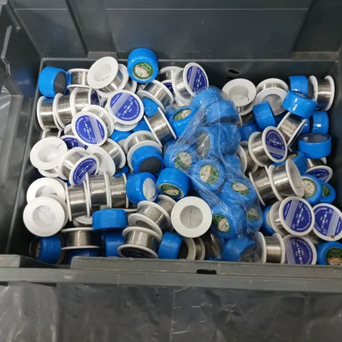 APPROXIMATELY 30 SOLDER PASTE AND SOLDER WIRE