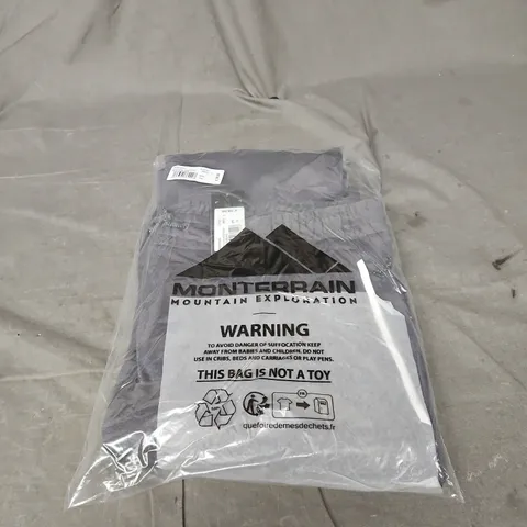 MONTERRAIN SPEED 2.0 POLY FLEECE JOGGER – MELANGE, SIZE L (SEALED BAG)