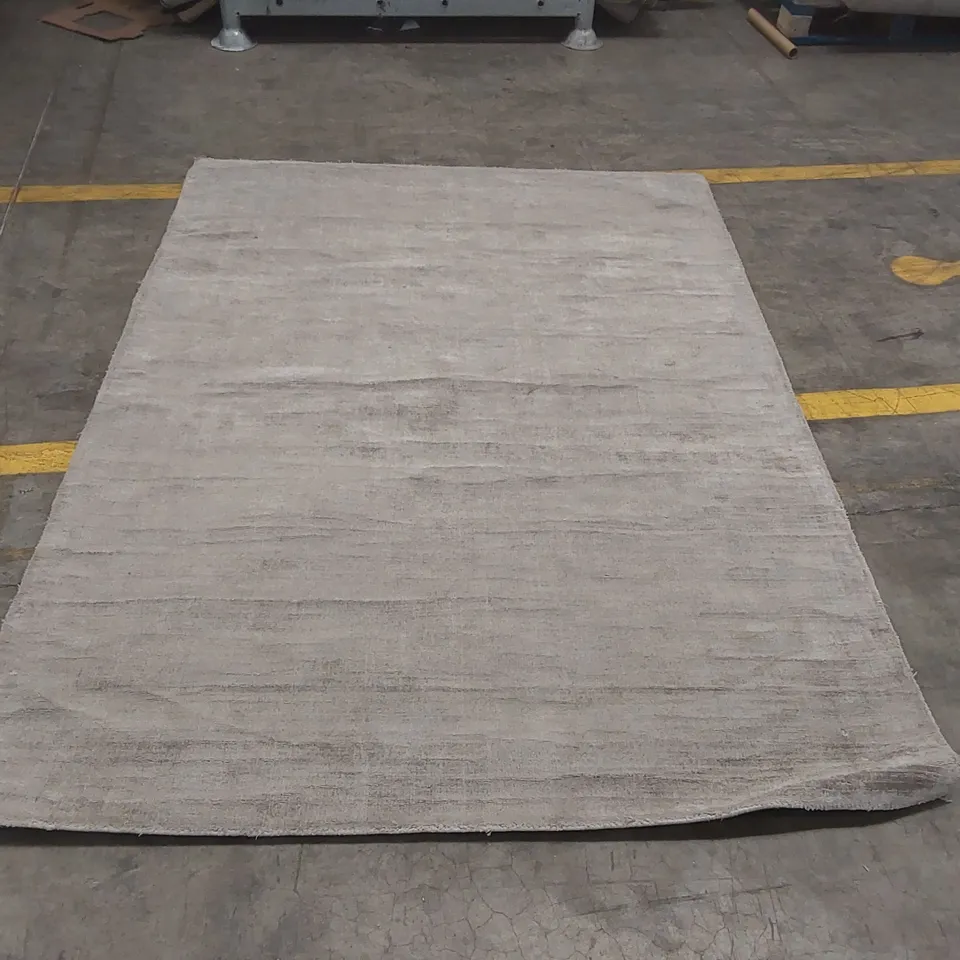 QUALITY DESIGNER CONTEMPORARY HOME COLLECTION BLADE VISCOSE PILE AREA RUG - 160 x 230cm
