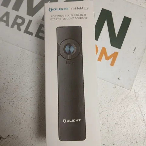 OLIGHT ARKFELD PRO PORTABLE EDC FLASHLIGHT – BOXED COOL WHITE 