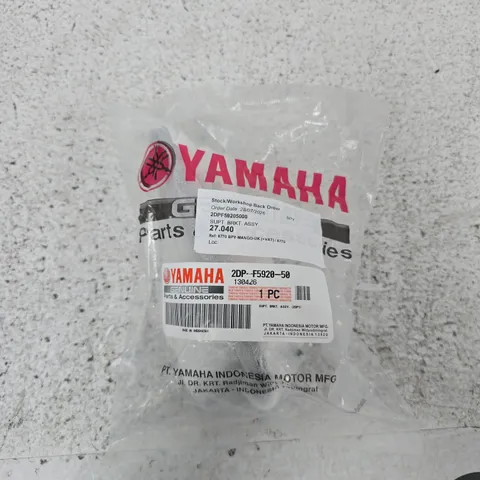 YAMAHA SUPT BRACKET ACCESSORY GENUINE PARTS & ACCESSORIES BAG – MOTORCYCLE COMPONENT (SEALED)