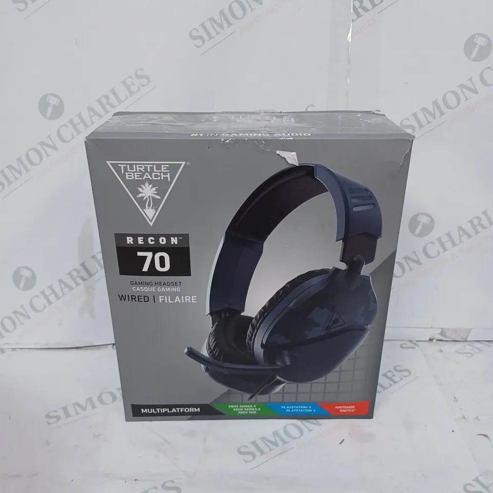 TURTLE BEACH RECON 70 WIRED MULTIPLATFORM GAMING HEADSET 