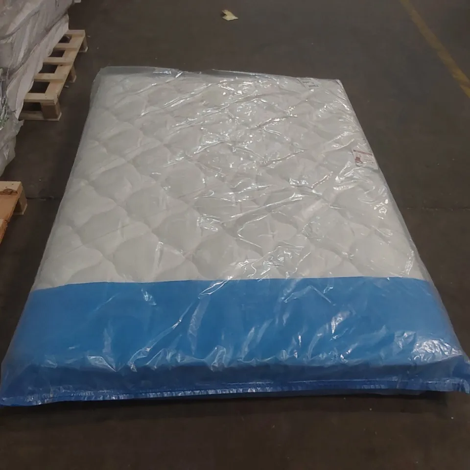 QUALITY BAGGED DOUBLE 135cm AIRSPRUNG LUXURY QUILTED MEDIUM MATTRESS RRP £229