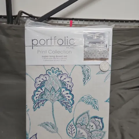 PORTFOLIO HOME SUPER KING DUVET SET