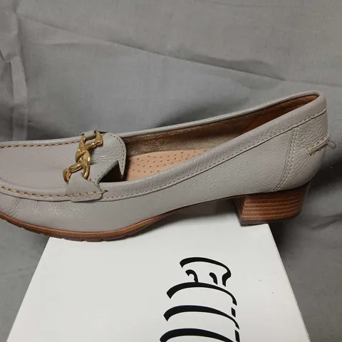 CAPOLLINI CLARA ASH LEATHER LOAFERS β UK 6 (EU 39)
