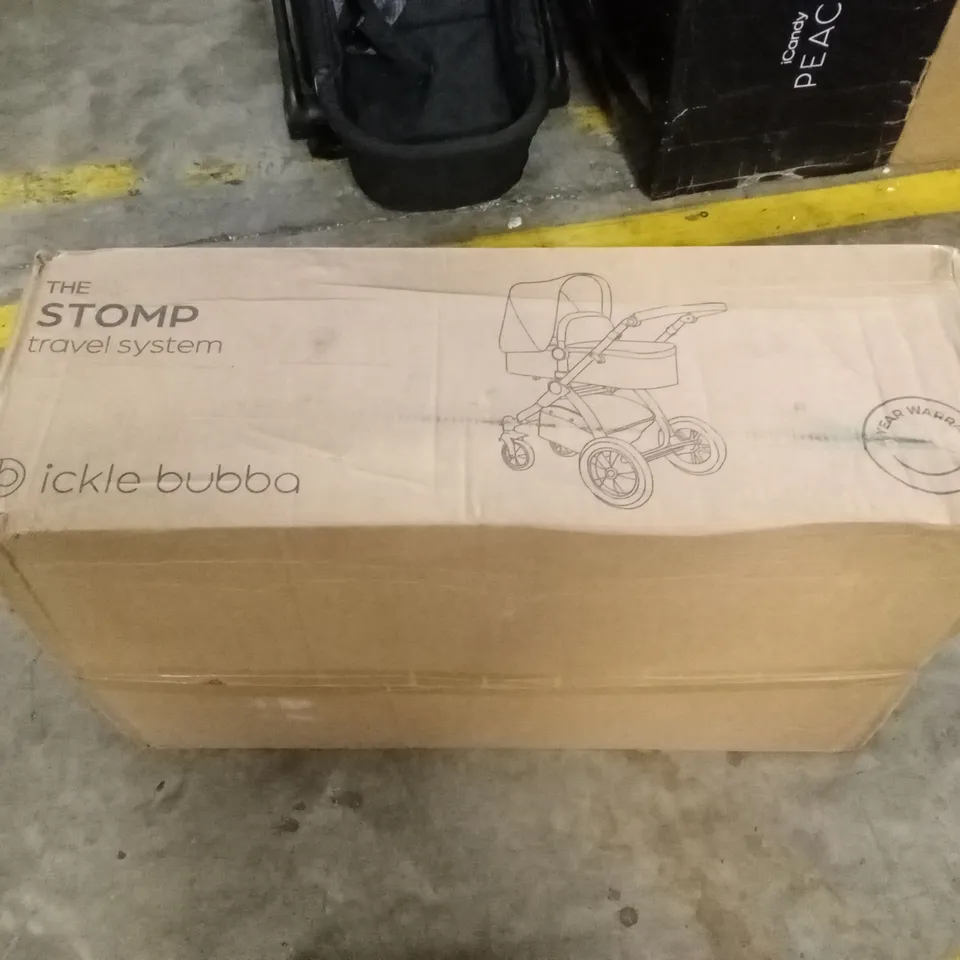 BOXED ICKLE BUBBA THE STOMP STROLLER