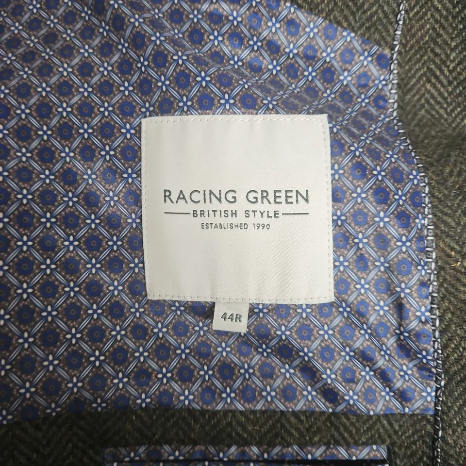 RACING GREEN MEN'S TWEED BLAZER – 44R