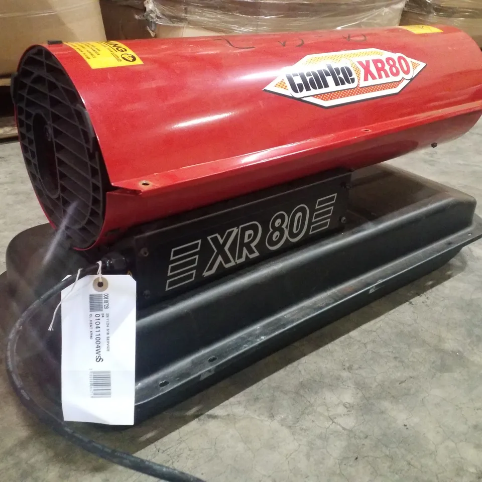 CLARKE XR80 20.5KW DIESEL INDUSTRIAL SPACE HEATER