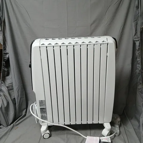 DE'LONGHI TRDX41025E HM4K PORTABLE ELECTRIC HEATER, 2300–2500W, WHITE