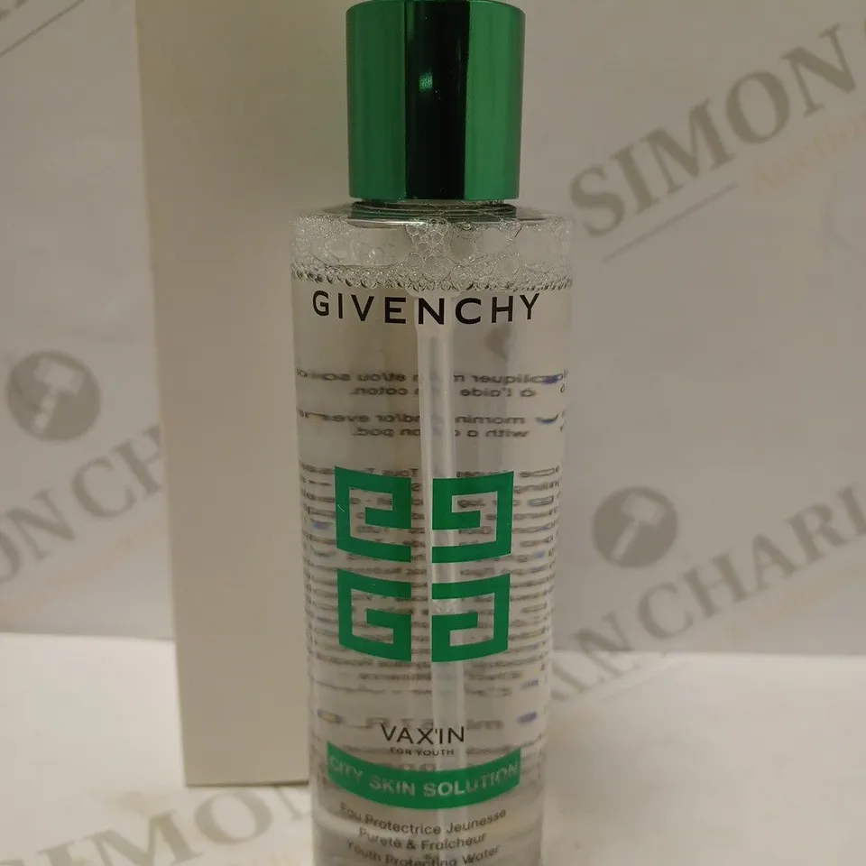 GIVENCHY VAX'IN FOR YOUTH CITY SKIN SOLUTION YOUTH PROTECTING WATER 200ML TESTER 