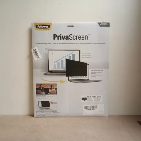 FELLOWES PRIVASCREEN PRIVACY FILTER 19-INCH
