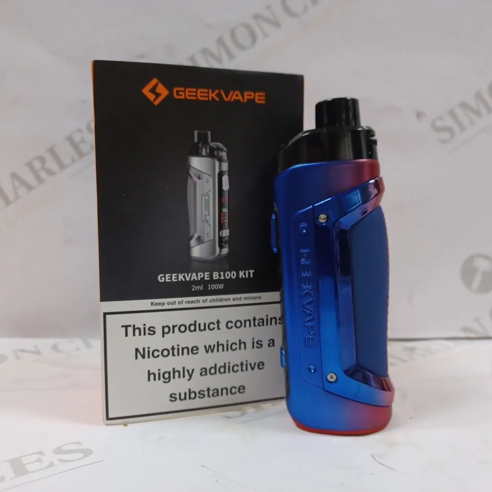 BOXED GEEKVAPE B100 KIT - BLUE/RED 