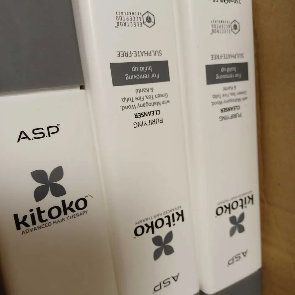 LOT OF APPROX 12 X 250ML A.S.P KITOKO PURIFYING CLEANSER