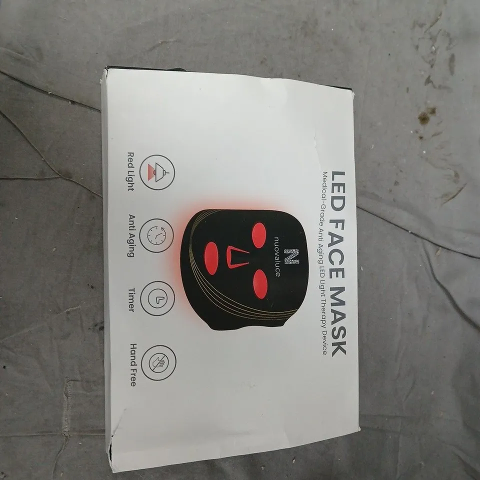 LED FACE MASK – MEDICAL GRADE ANTI-AGING LED LIGHT THERAPY DEVICE (BOXED)