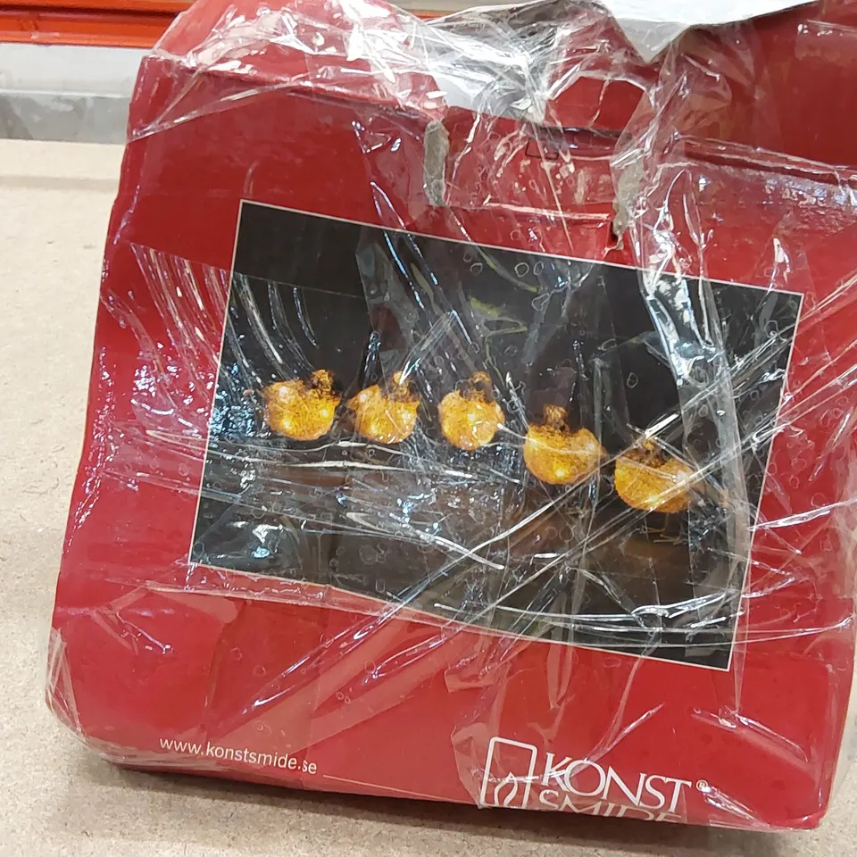 BOXED KONST SMIDE NOVELTY BIRD LIGHTS (1 BOX)