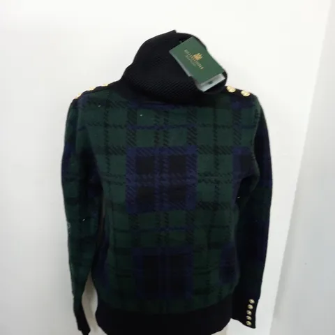 HOLLAND COOPER HERITAGE KNIT JUMPER SIZE S