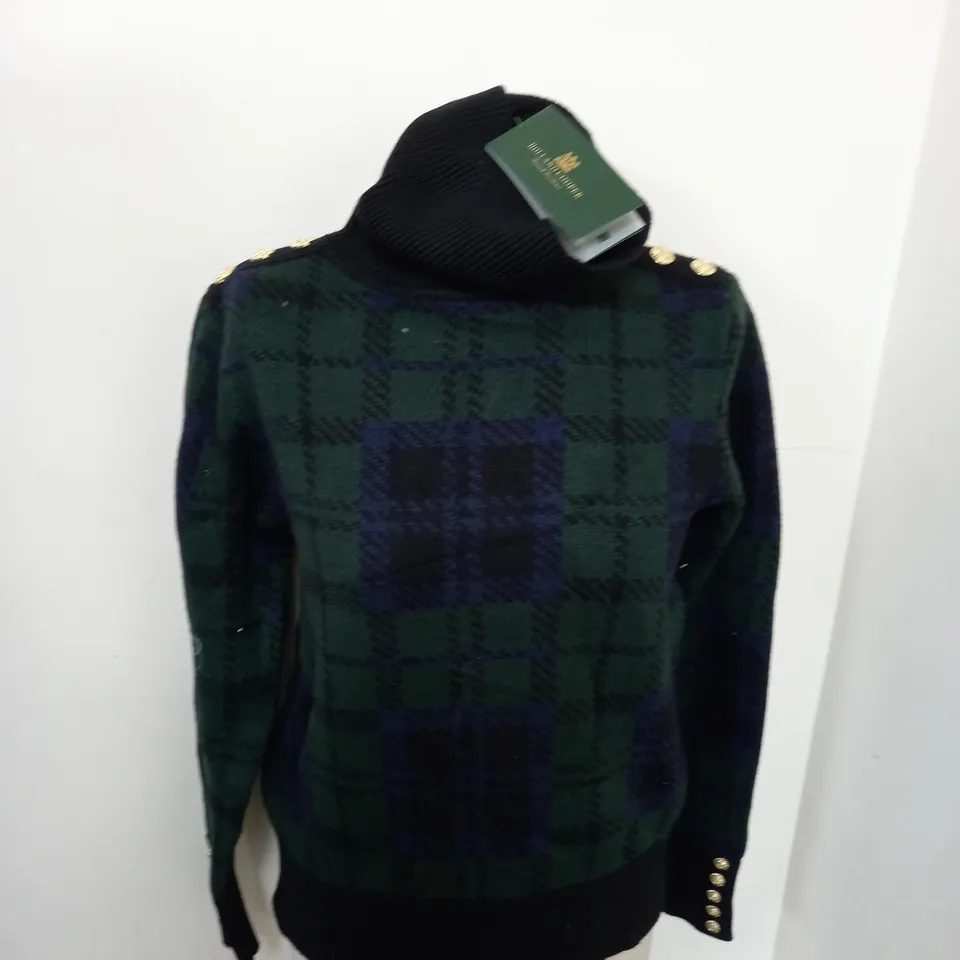 HOLLAND COOPER HERITAGE KNIT JUMPER SIZE S