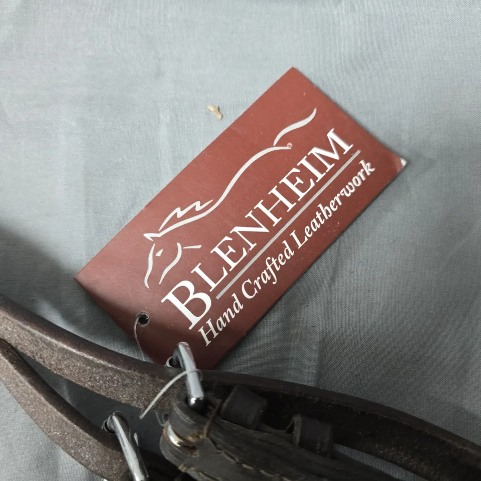 BLENHEIM HAND CRAFTED HORSE LEATHER STRAP – BROWN LEATHER ACCESSORY