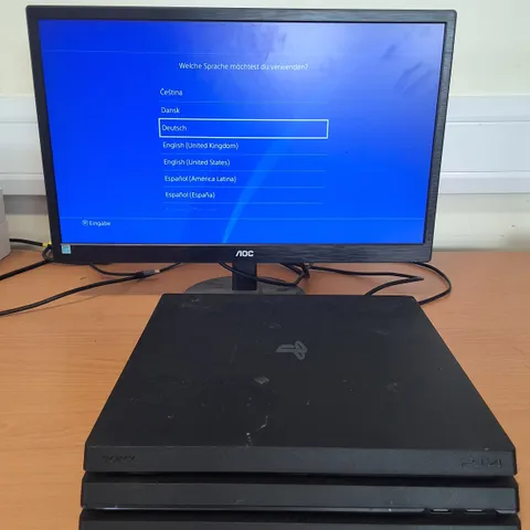 UNBOXED PLAYSTATION 4 CONSOLE 